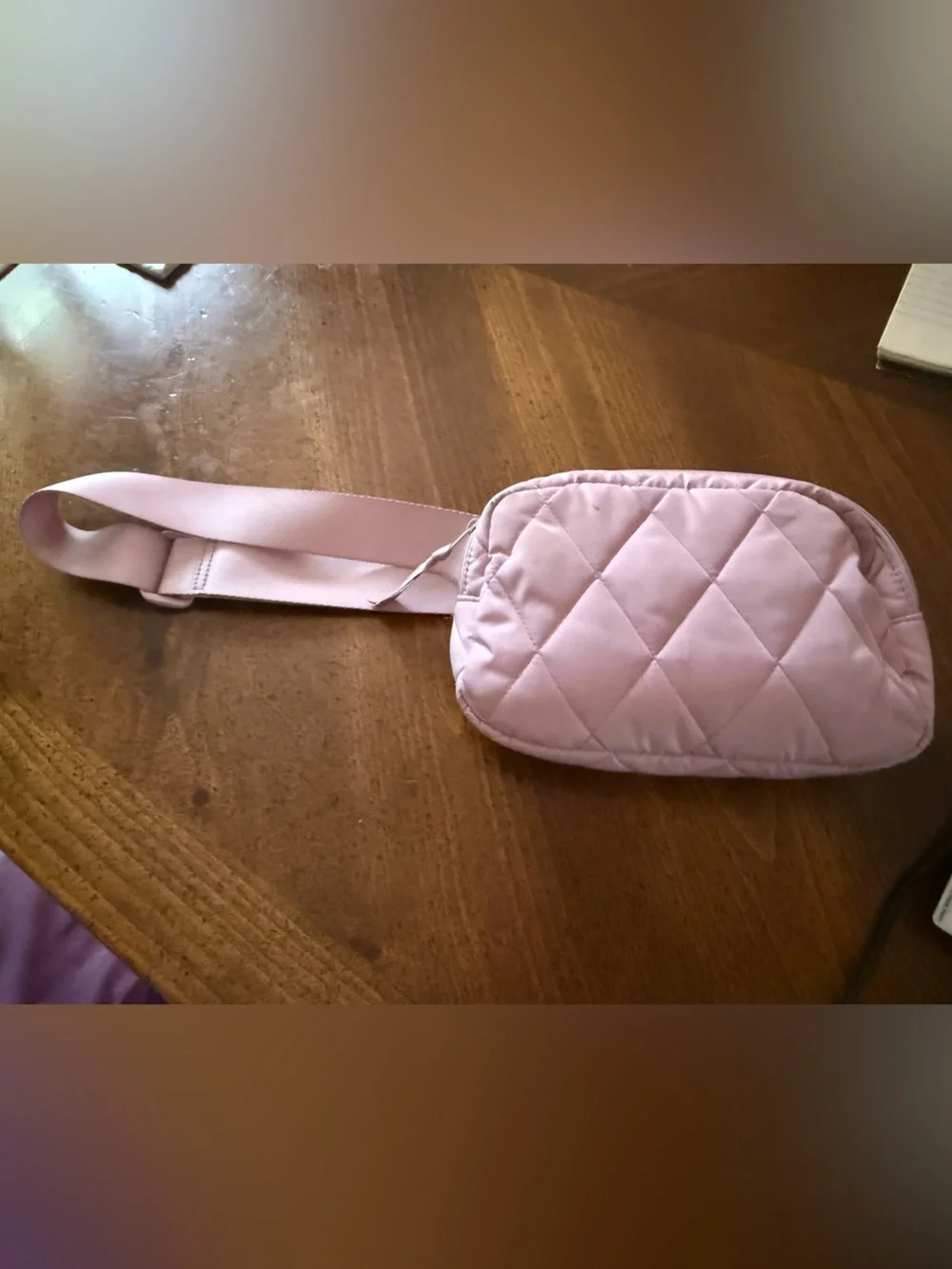 Light Pink Belt Bag - Picture 2 of 4